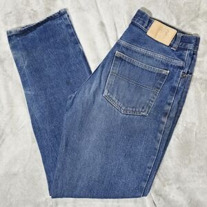 31X34 REAL RANCH PREMIUM DENIM BLUE DISTRESSED MEN'S WORK JEANS